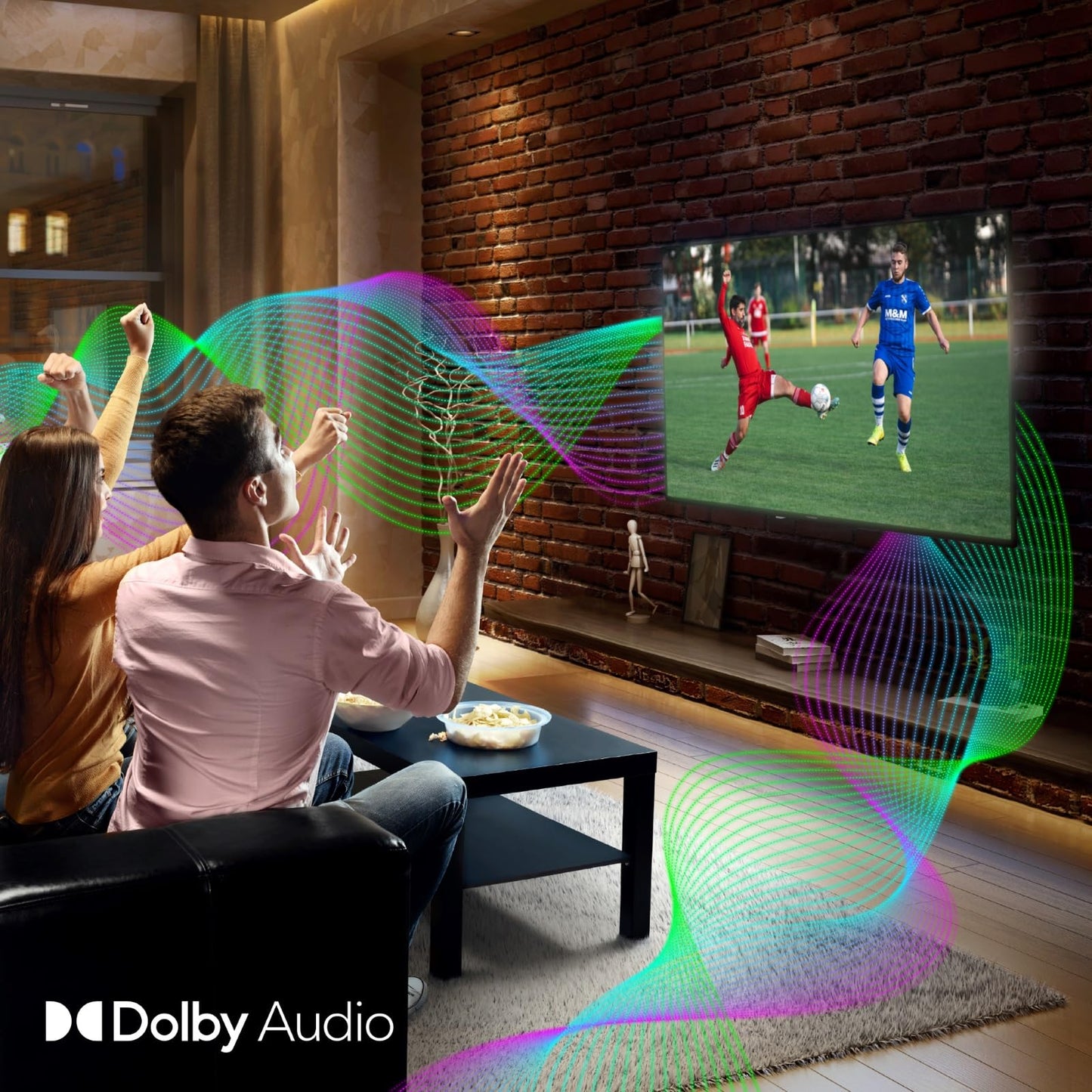 Thomson 43 Zoll (109 cm) 4K Ultra HD Weiß Smart Android TV, Google Assistant, Wi-Fi, Dolby Digital, Bluetooth, Triple-Tuner (Kabel,Satellit,Antenne), HDMI, CI+, A+ Panel – 43UA5S13W