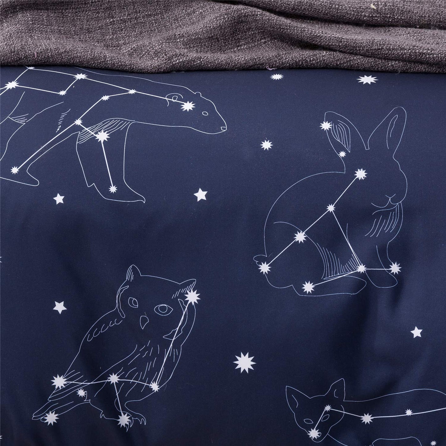 GETIYA Cartoon Hearts Bed Linen, 135 x 200 cm, Girls'/Women’s/Children’s Bed Linen, Pink Hearts Pattern, Duvet Cover, Microfibre, Duvet Cover, Light Pink, with Zip and Pillowcase, 80 x 80 cm