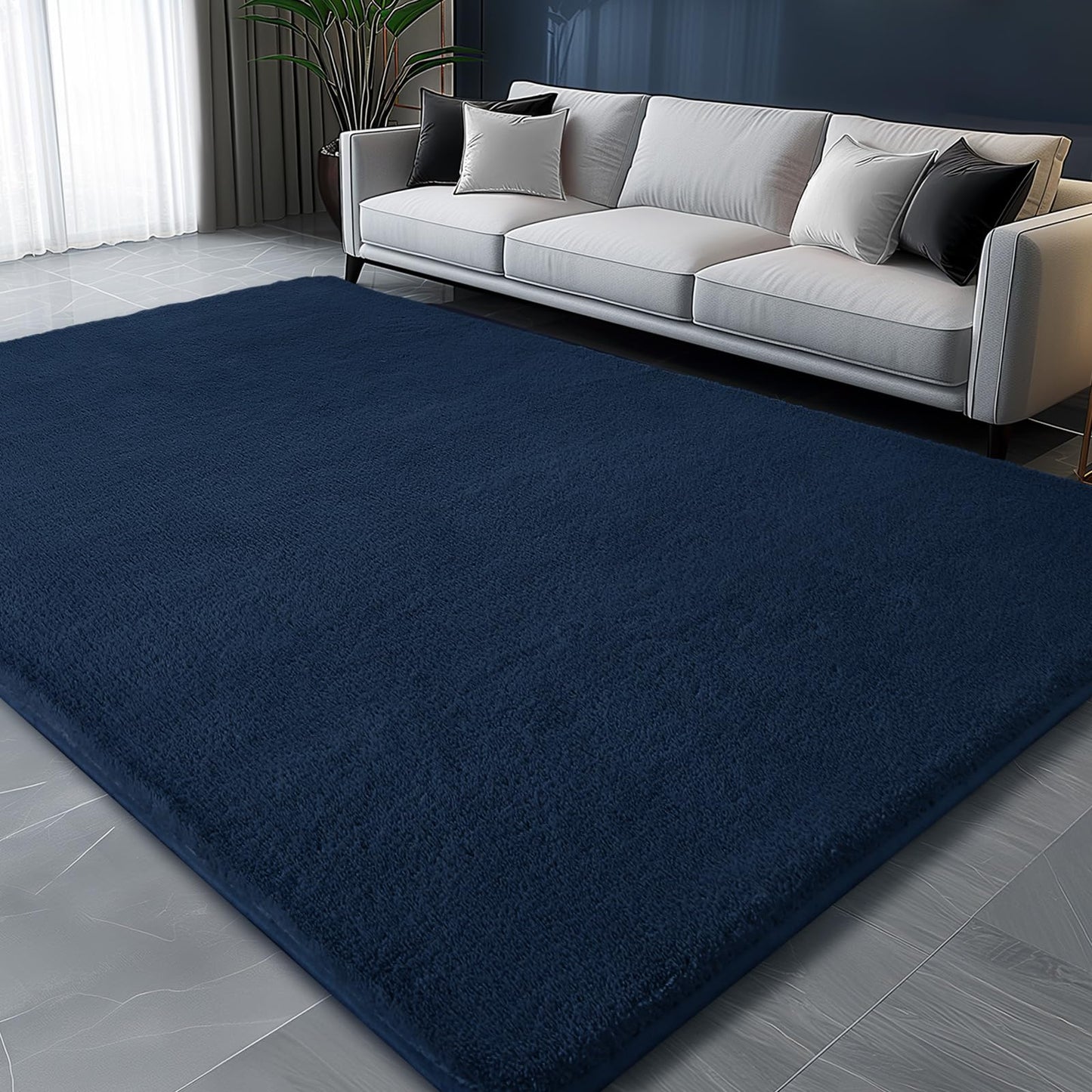 Sour Lemon Teppich Wohnzimmer 240x300, Kinderzimmer Mädchen Junge Schlafzimmer Grau, Kurzfloriger Weicher Wohnzimmerteppich, Flauschig, Waschbar