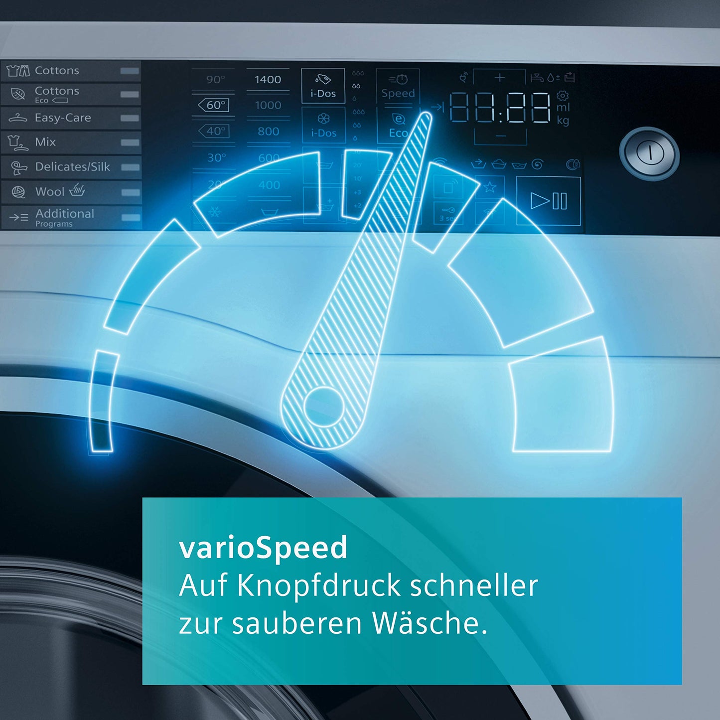 Siemens WQ35G2D00 iQ500 Wärmepumpentrockner für 8 kg Wäsche, 176 kWh pro Jahr, speedPack, autoDry, Outdoor-Programm
