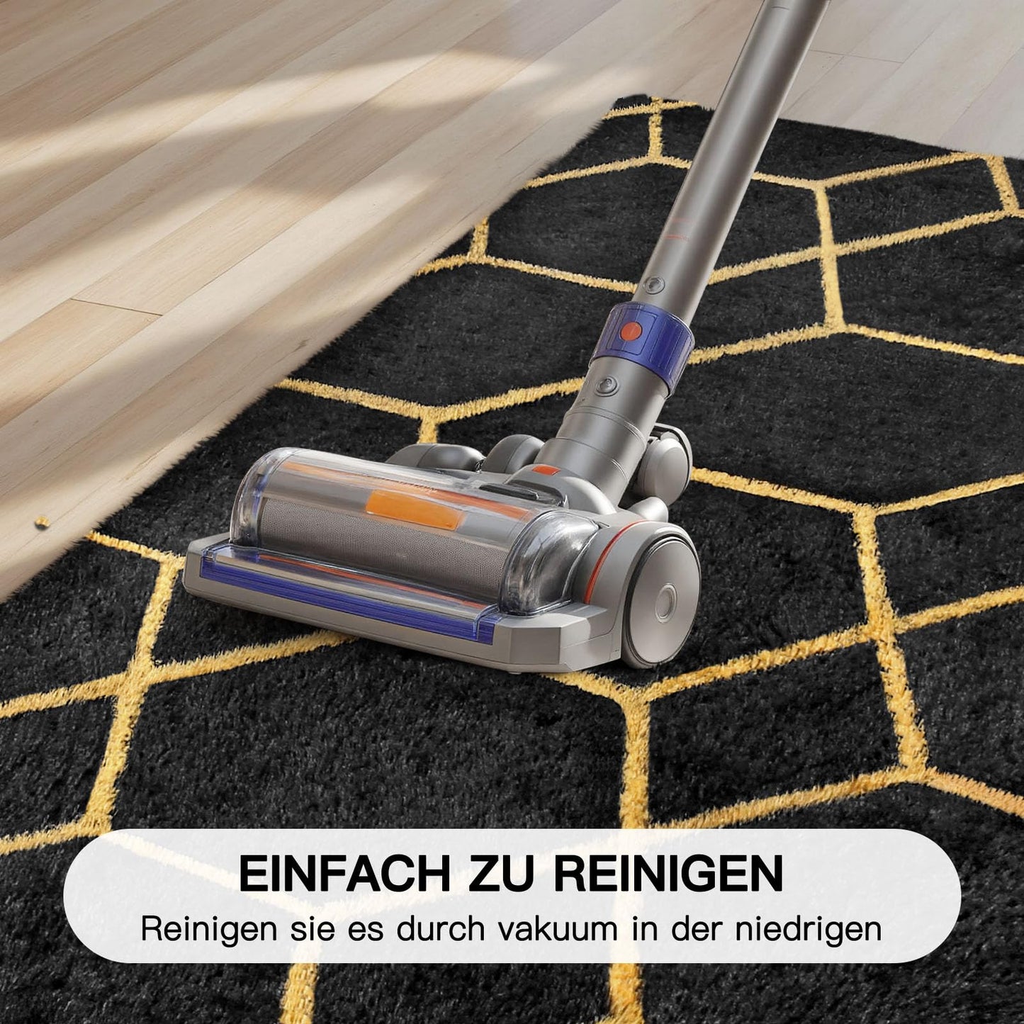 Sour Lemon Hochflor Teppich Grau Carpet Wohnzimmer 240x300 Waschbar Anti-Rutsch Extra Große Teppiche Schlafzimmer Flauschige Moderne Teppiche Matte Teppichen für Schlafzimmer Kinderzimmer