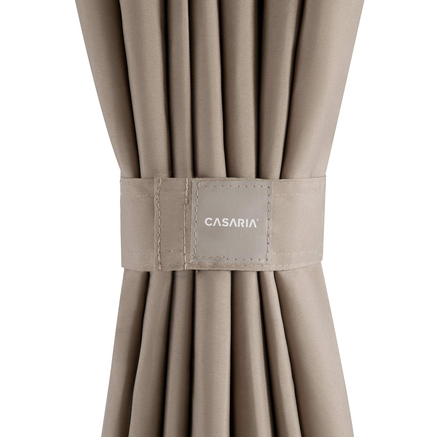 Casaria® Pavillon Topas 3x4m Metall Wasserabweisend UV-Schutz 50+ mit Seitenteile Stabil Gartenpavillon Luxus Modern Taupe