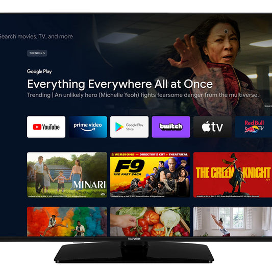 TELEFUNKEN QLED TV 32 Inch TV Full HD Android Smart TV (HDR, Triple Tuner, Bluetooth) QF32AN750S
