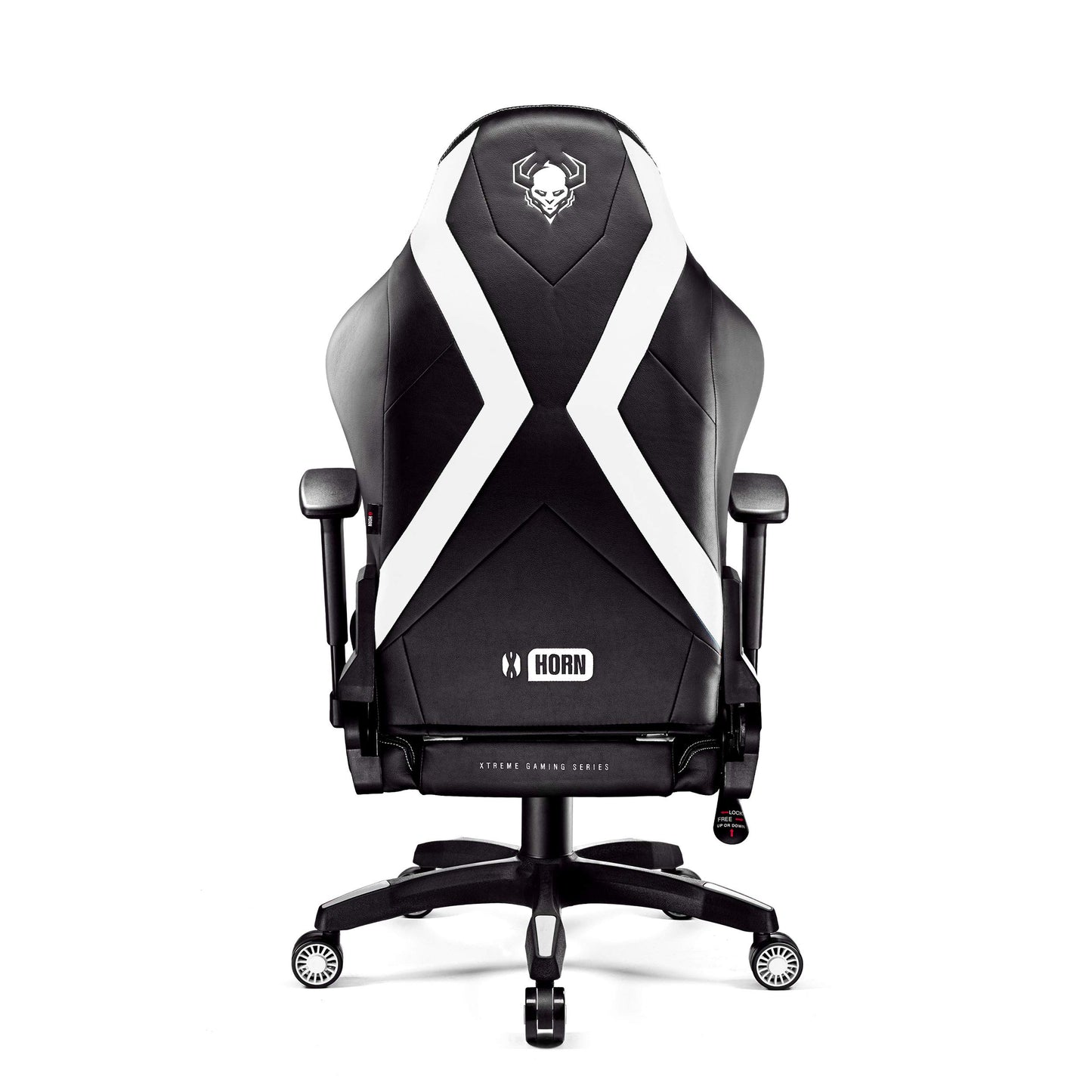 Diablo X-Horn Gaming Office Chair Desk Chair 3D Armrests Ergonomic Design Neck / Lumbar Cushion Imitation Leather Rocker Function