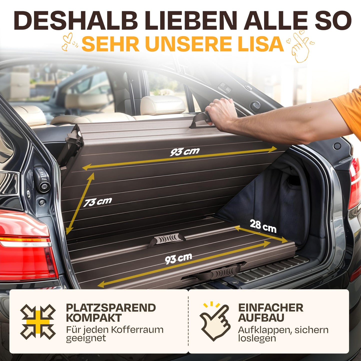 Ondis24 Biertischgarnitur Lisa Campingtisch 2X Bierbank 1x Biertisch Sitzbank klappbar Bierzeltgarnitur 3tlg. einfach transportabel (Braun, XL)