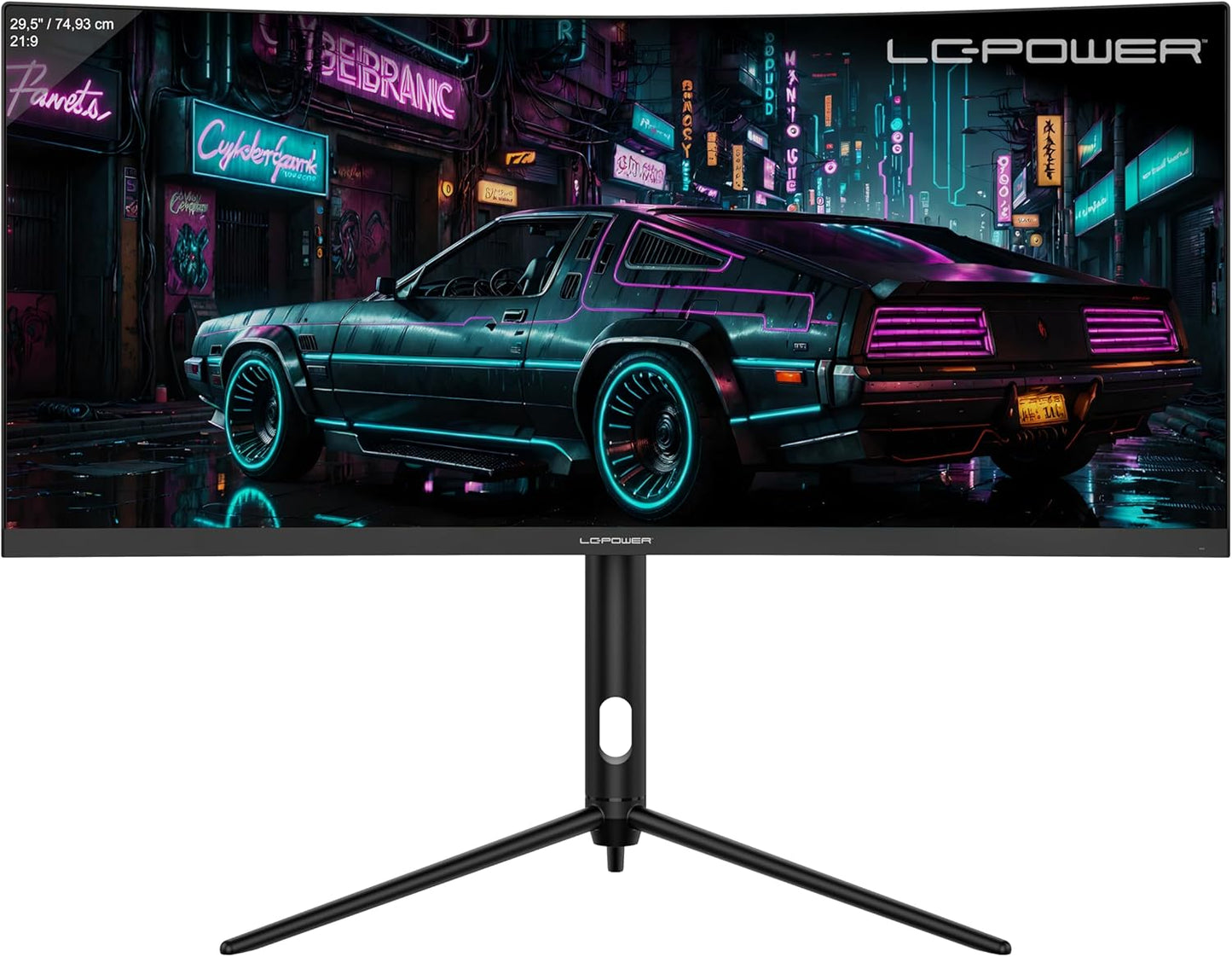 LC-POWER FHD Curved Monitor 32 Zoll, 165 Hz, 1920x1080, 1ms, 1500R und Freesync mit G-Sync-Kompatibilit, HDMI & DP, VESA, LC-M32-FHD-165-C-A