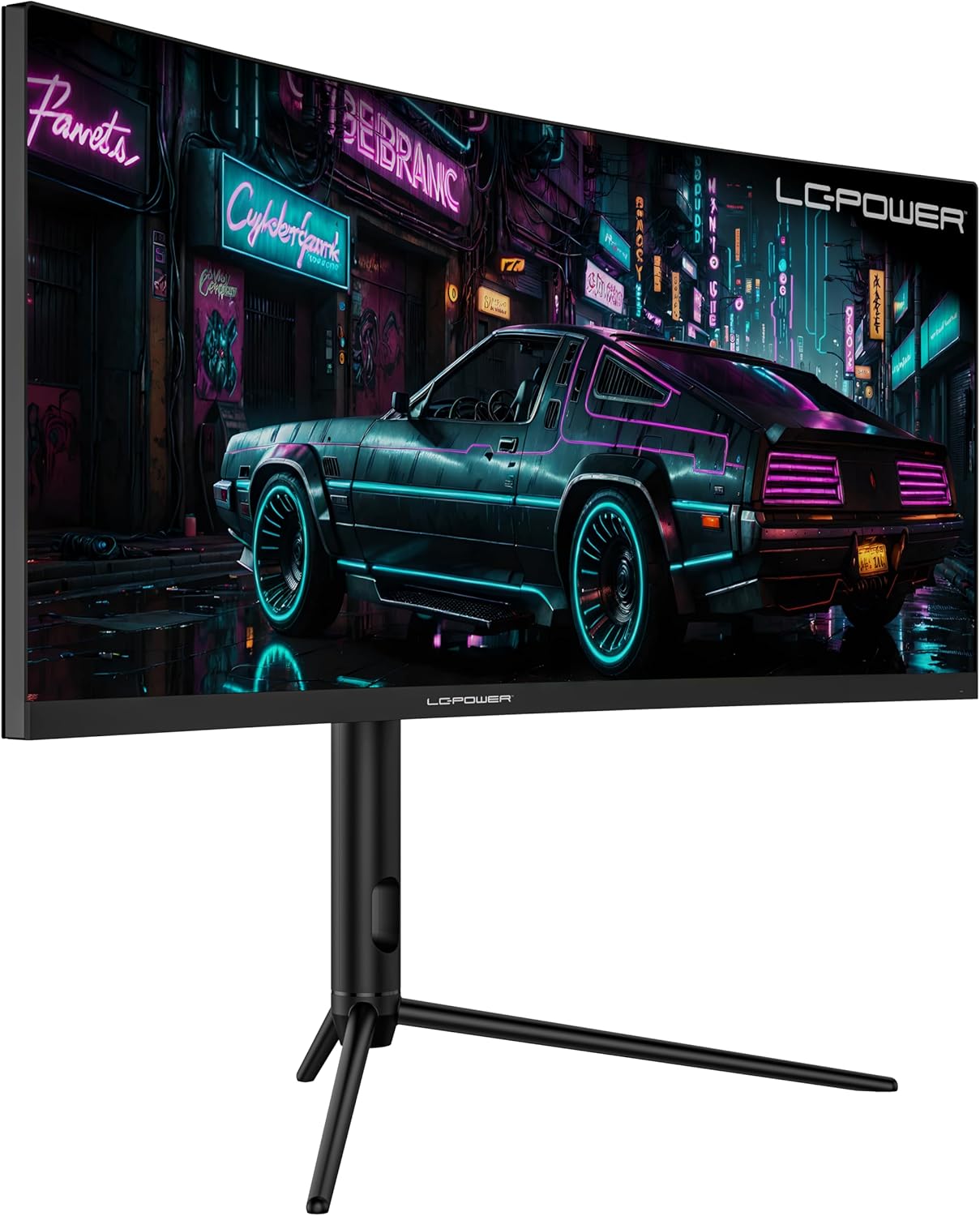 LC-POWER FHD Curved Monitor 32 Zoll, 165 Hz, 1920x1080, 1ms, 1500R und Freesync mit G-Sync-Kompatibilit, HDMI & DP, VESA, LC-M32-FHD-165-C-A