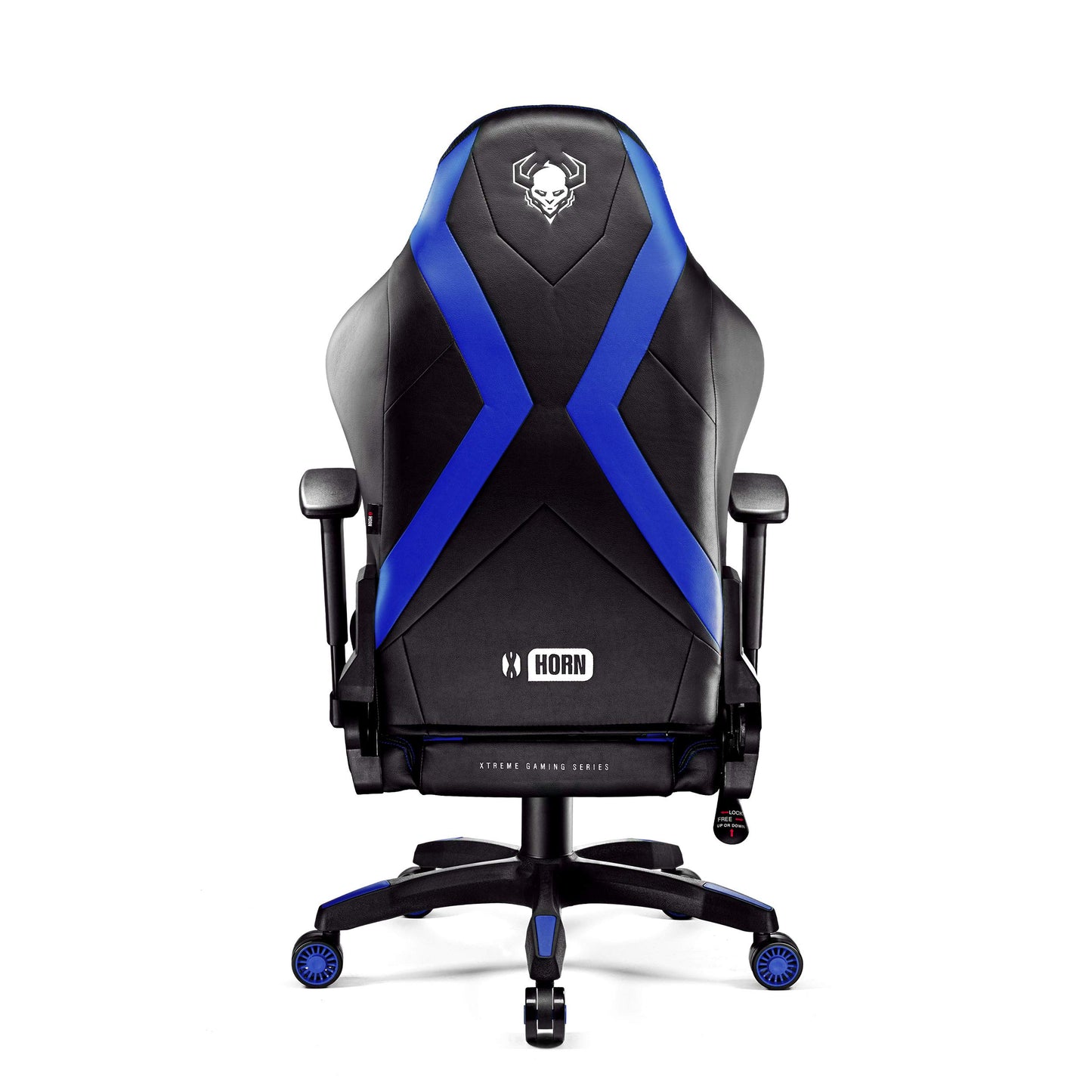 Diablo X-Horn Gaming Office Chair Desk Chair 3D Armrests Ergonomic Design Neck / Lumbar Cushion Imitation Leather Rocker Function