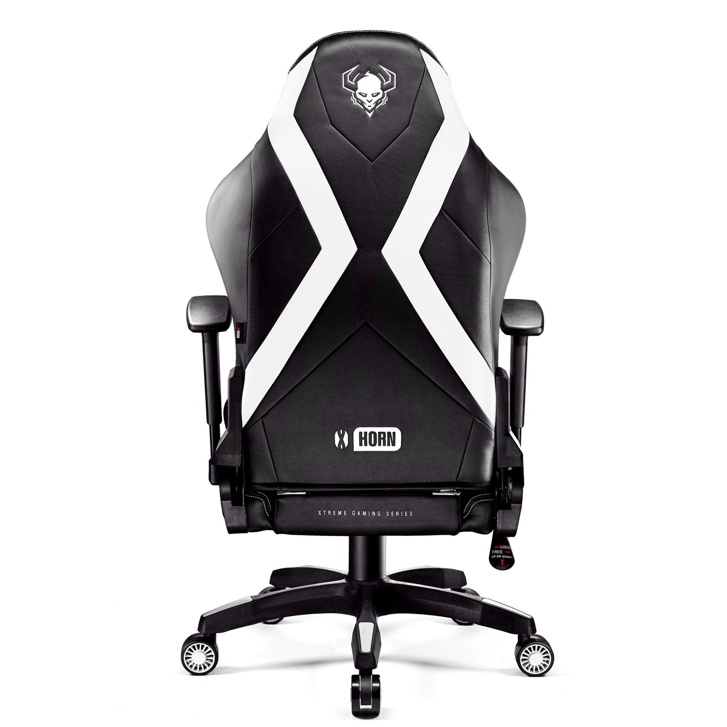 Diablo X-Horn Gaming Office Chair Desk Chair 3D Armrests Ergonomic Design Neck / Lumbar Cushion Imitation Leather Rocker Function