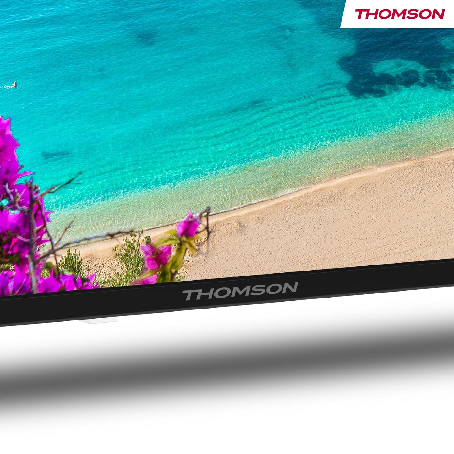 Thomson 43 Zoll (109 cm) 4K Ultra HD Weiß Smart Android TV, Google Assistant, Wi-Fi, Dolby Digital, Bluetooth, Triple-Tuner (Kabel,Satellit,Antenne), HDMI, CI+, A+ Panel – 43UA5S13W