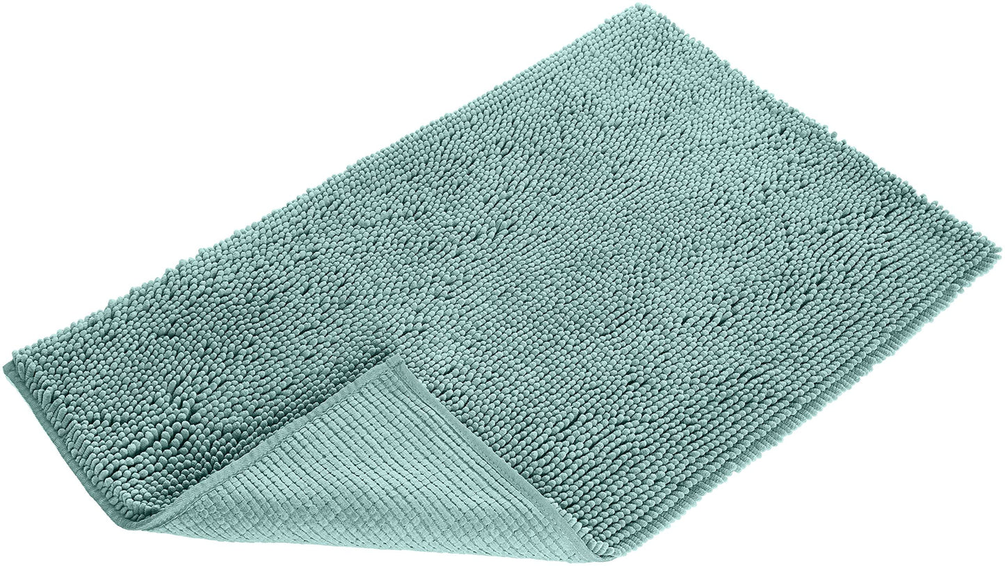 Amazon Basics Mikrofaser Badezimmer Matte, rutschfest, 53 x 87 cm, Gischtgrün