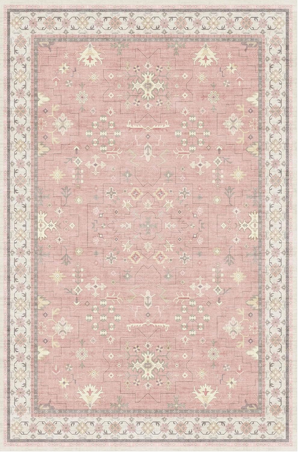 Black Washable Entry Rug, 2x3 Small Rugs for Entryway Kitchen Bathroom Door Mat Indoor Entrance, Non Slip Rubber Backing, Stain & Fade Resistant, Ashen Charcoal Floral Farmhouse Decor