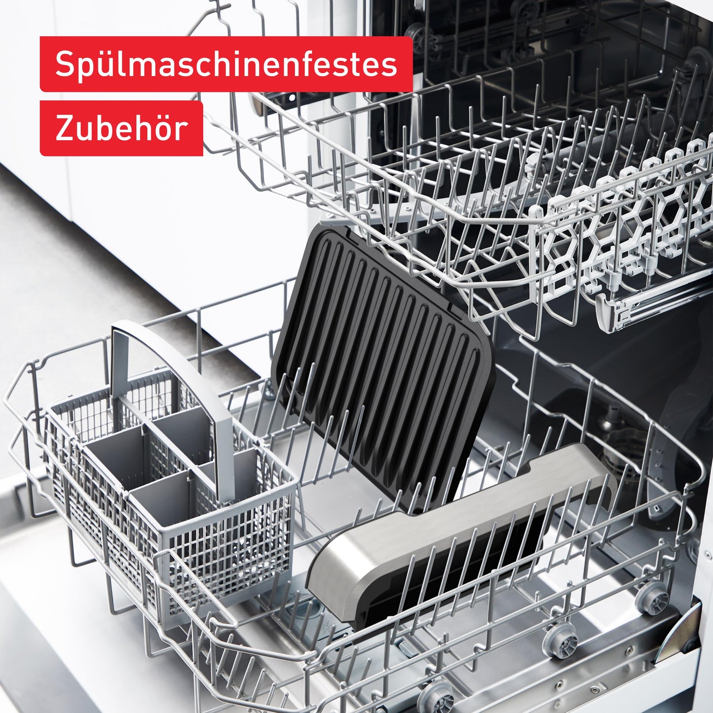 Tefal OptiGrill Elite XL Kontaktgrill, 16 Programme, Digitales Display mit Garstufenanzeige, abnehmbare XL-Platten, Grillboost-Funktion, intuitive Bedienung, Elektrogrill, Edelstahl, GC760D12