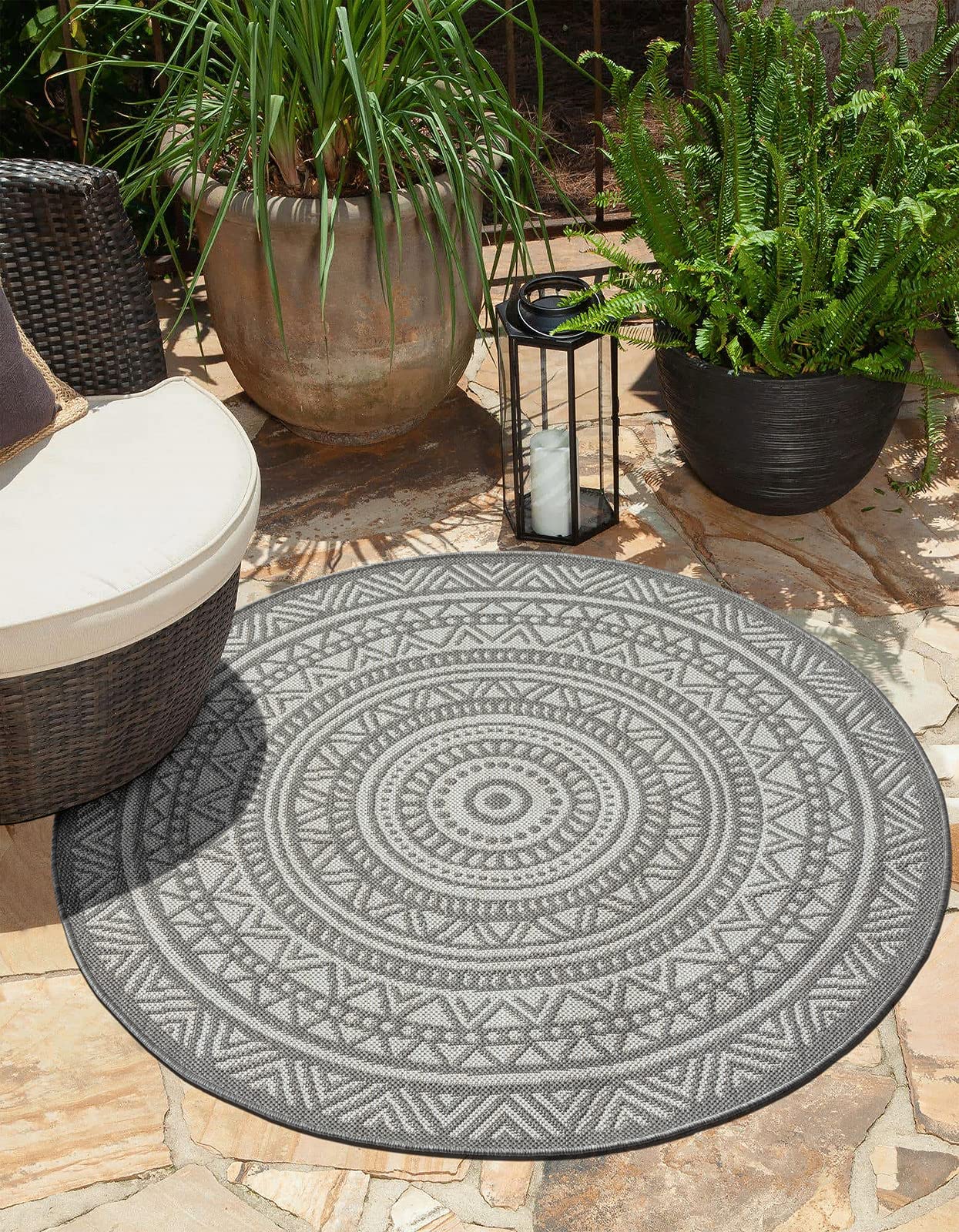 the carpet Mistra - Moderner In- und Outdoor Teppich, perfekt für das Wohnzimmer, Schlafzimmer oder die Terrasse, Wetterfest, langlebig und pflegeleicht, Natur, 300 x 400 cm