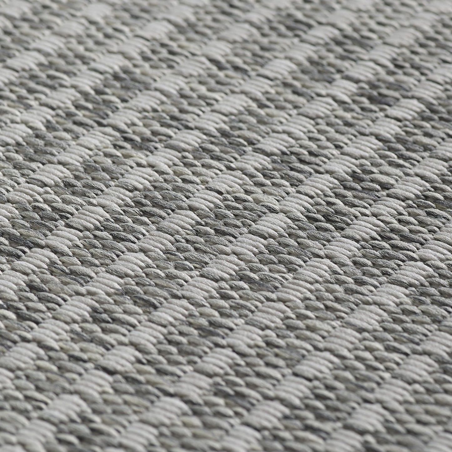 SIMPEX Outdoor Weatherproof Rug for Patio, Balcony, Garden, Kitchen, Plain Design, Flat Weave, Sisal Look, Washable Rug, Size: 140 x 200 cm, Colour: Beige