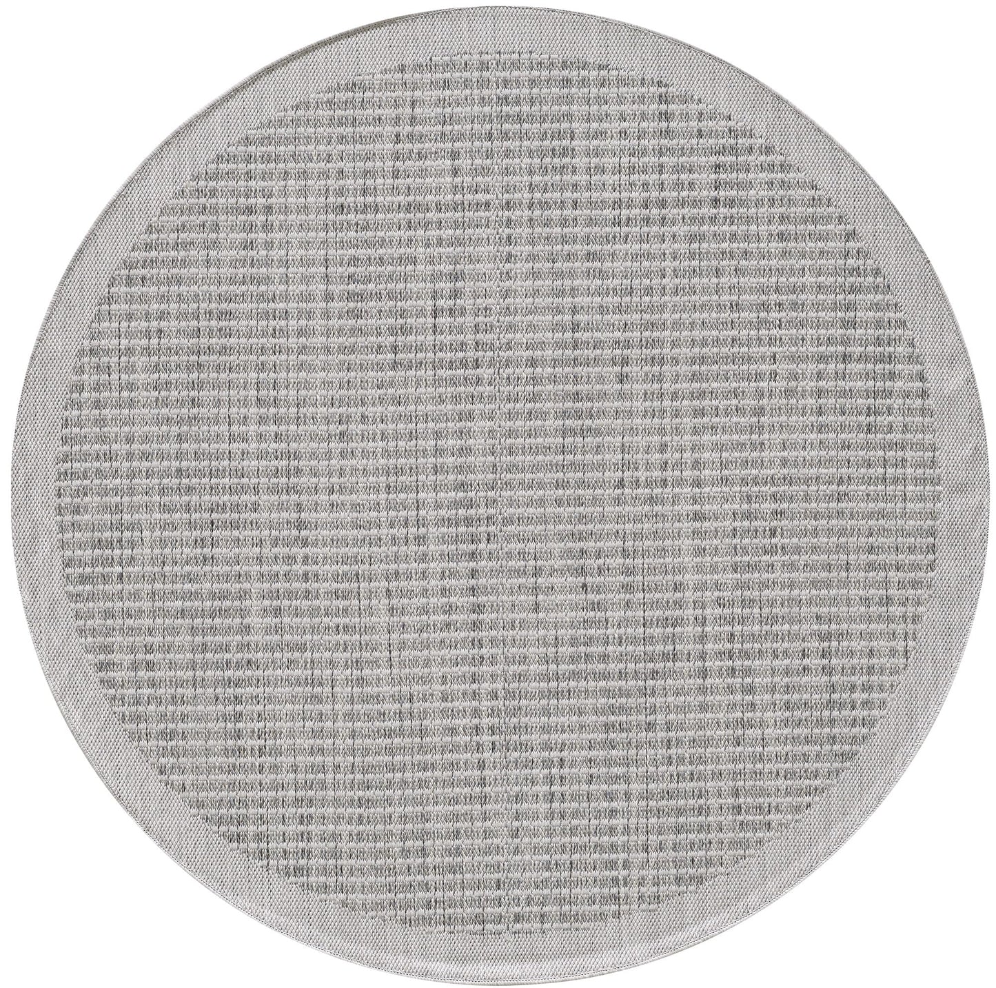 SIMPEX Outdoor Weatherproof Rug for Patio, Balcony, Garden, Kitchen, Plain Design, Flat Weave, Sisal Look, Washable Rug, Size: 140 x 200 cm, Colour: Beige