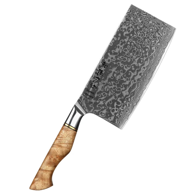 HEZHEN Kitchen Knife Set 1-7PC Damascus Steel knives Chef Knife Kitchen Accessories Professional Chef knives Cooking Tools
Messerset