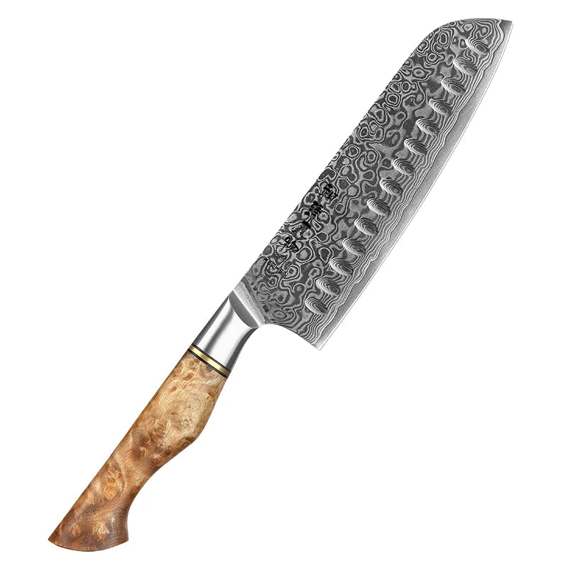 HEZHEN Kitchen Knife Set 1-7PC Damascus Steel knives Chef Knife Kitchen Accessories Professional Chef knives Cooking Tools
Messerset
