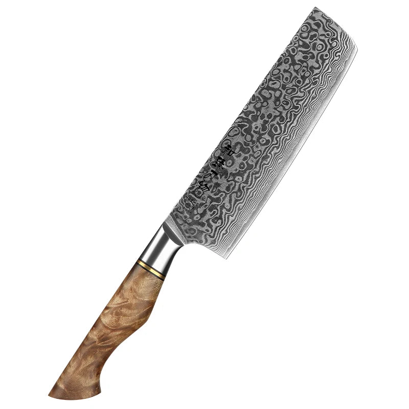 HEZHEN Kitchen Knife Set 1-7PC Damascus Steel knives Chef Knife Kitchen Accessories Professional Chef knives Cooking Tools
Messerset