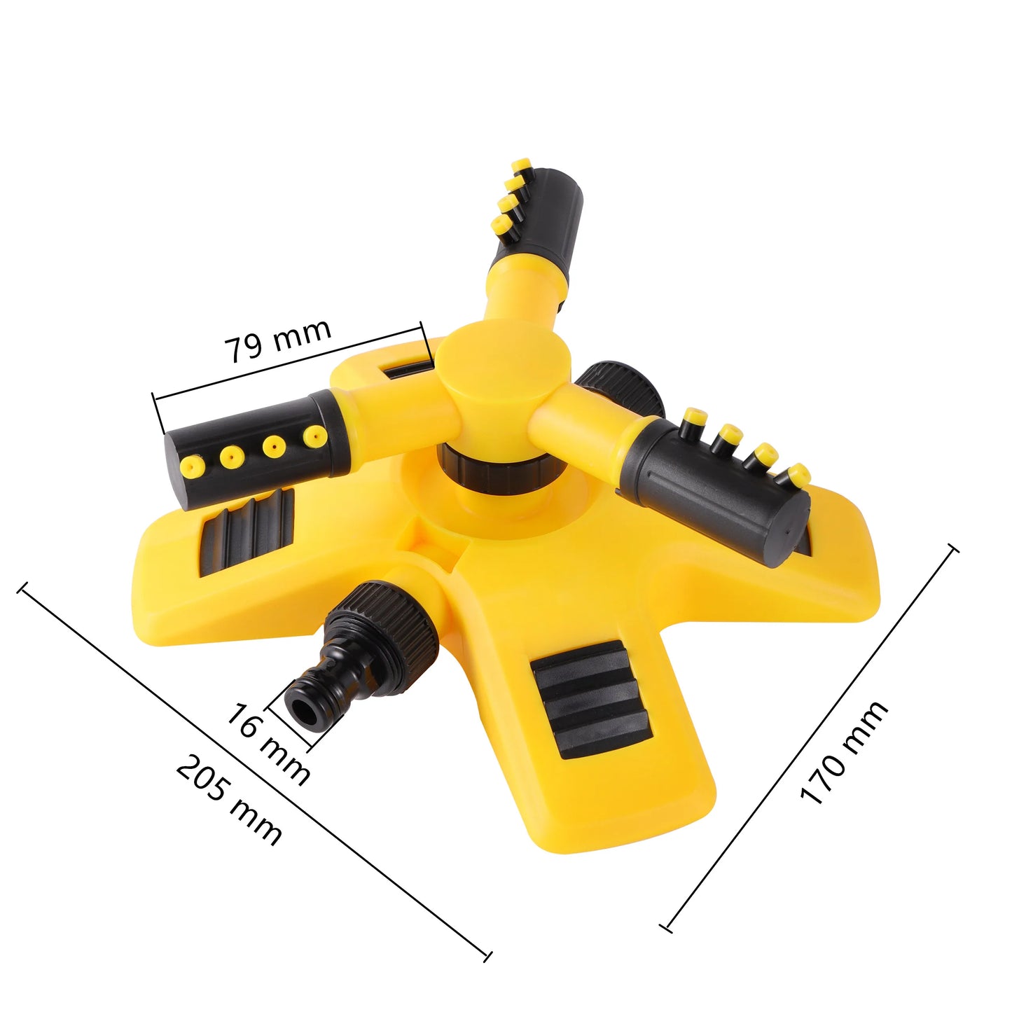 360 Degree Sprinklers Irrigation Garden Lawn Sprinkler Yard Large Area Water Sprinkler Water Sprayer Automatic Irrigation System