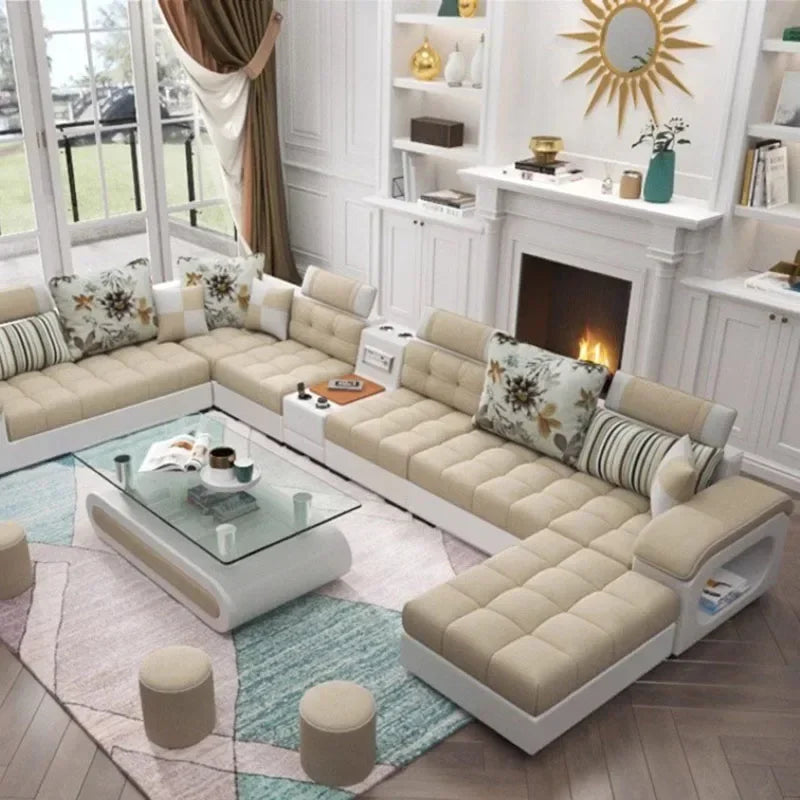 Couch Pouf Living Room Love Seat Futon Accent Corner Gaming Cloud Lounge Living Room Sofas Room Decor Muebles Salon Furniture