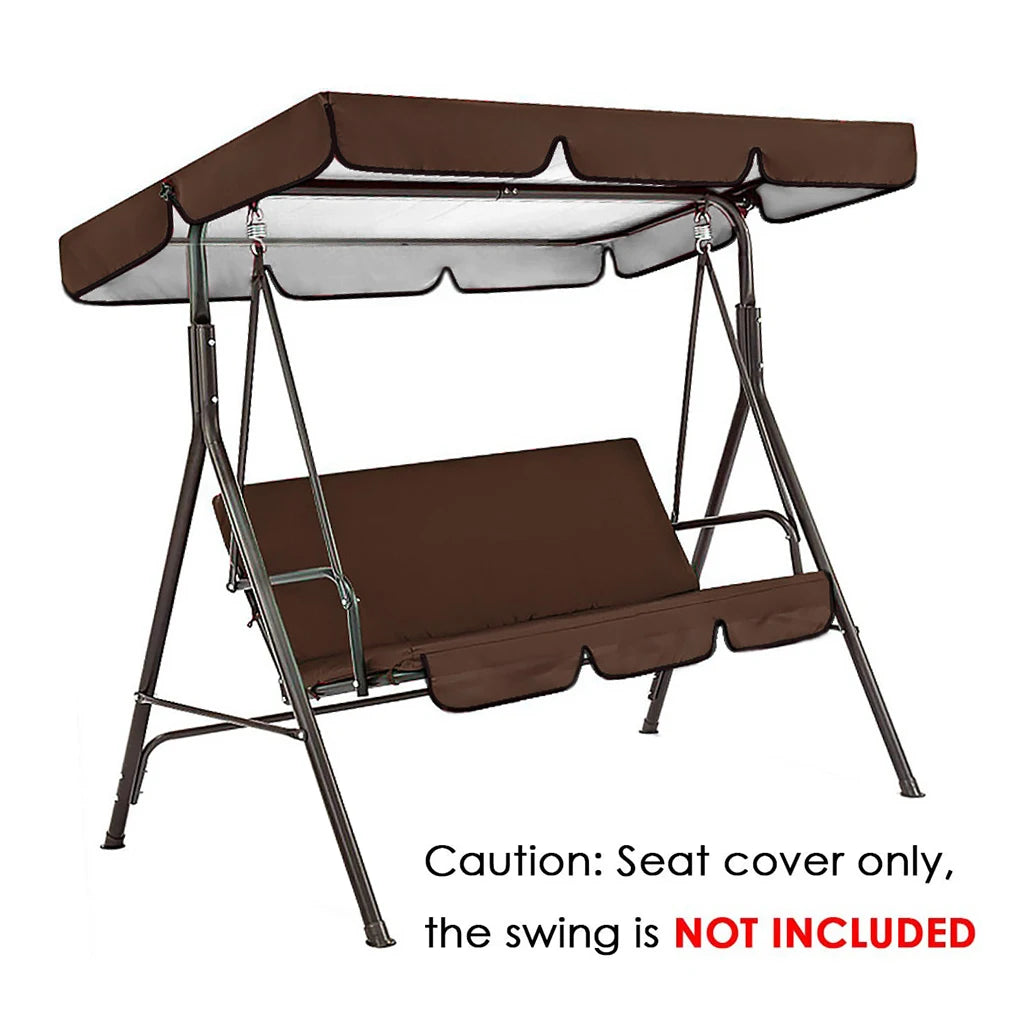 Outdoor Swing Chair Canopy Sunshade Swing Top Cover Garden Patio Furniture Dust Cover Courtyard Waterproof And Dustproof Cover