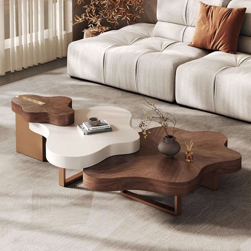 Modern Luxury Coffee Table Nordic Minimalist Unique Italian Coffee Table Mini Sweet Center Simple Metal Couchtisch Furniture