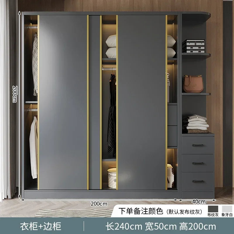 Clothes Girls Wardrob Storage Gold Black Cube Display Wardrobe European Multifunction Vitrinas Cristal Expositoras on sale
