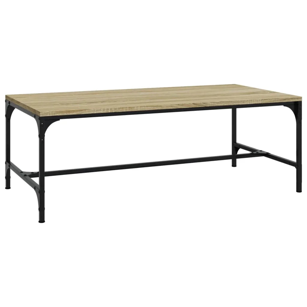 Coffee Table oak sonoma 100x50x35 cm engineering Wood Nordic coffee Table for living room side coffee Table