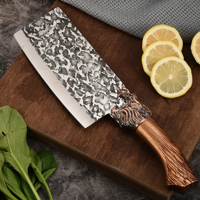 6" Butcher Knife Stainless Steel Boning Knife Handmade Forging Chef Knives meat cleaver knife 3cr13mov kitchen knives set