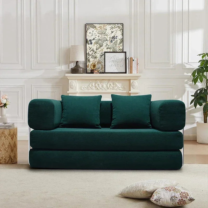 Modern Foldable Sectional Sofa Bed Luxury Air Sofa Set for Living Room Compressed Furniture Lazy Design