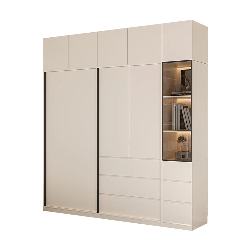 White Children Closet Individual Vintage Handles Shelf Makeup Space Saver Upgrade Wardrobe Drawer Armario De Ropa Furniture Home