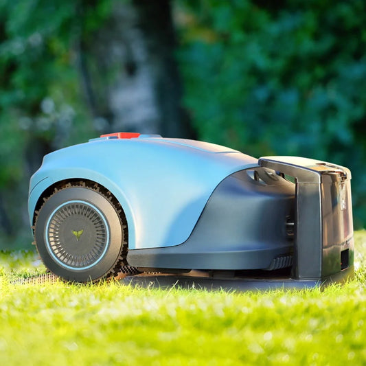 Hookii lawn robot mower cutting the AI logic system, 4400 mAh high-charging battery and charging station, up to 1000 m² lawn