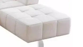 NOVA Nordic Design Teddy Velvet L Shape Living Room Sectional Couch Set Vacuum Compression Corner Sofa