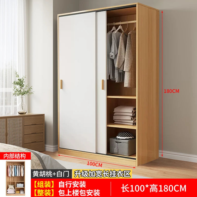 Drawers Shelves Closet Storage Organizer Bedroom Partitions Wardrobe Wooden Display Fabric Modern Guarda Roupa Home Furniture