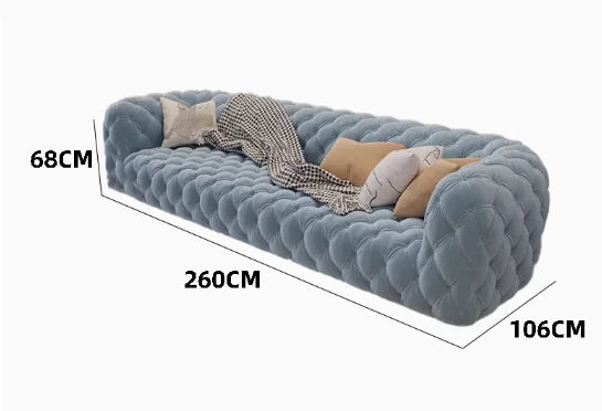 Indulge Opulent Comfort Elegant Italian Sofa Living Room Sofas Set Designed Relaxation Chic Canape Salon Mueble Home Aesthetics