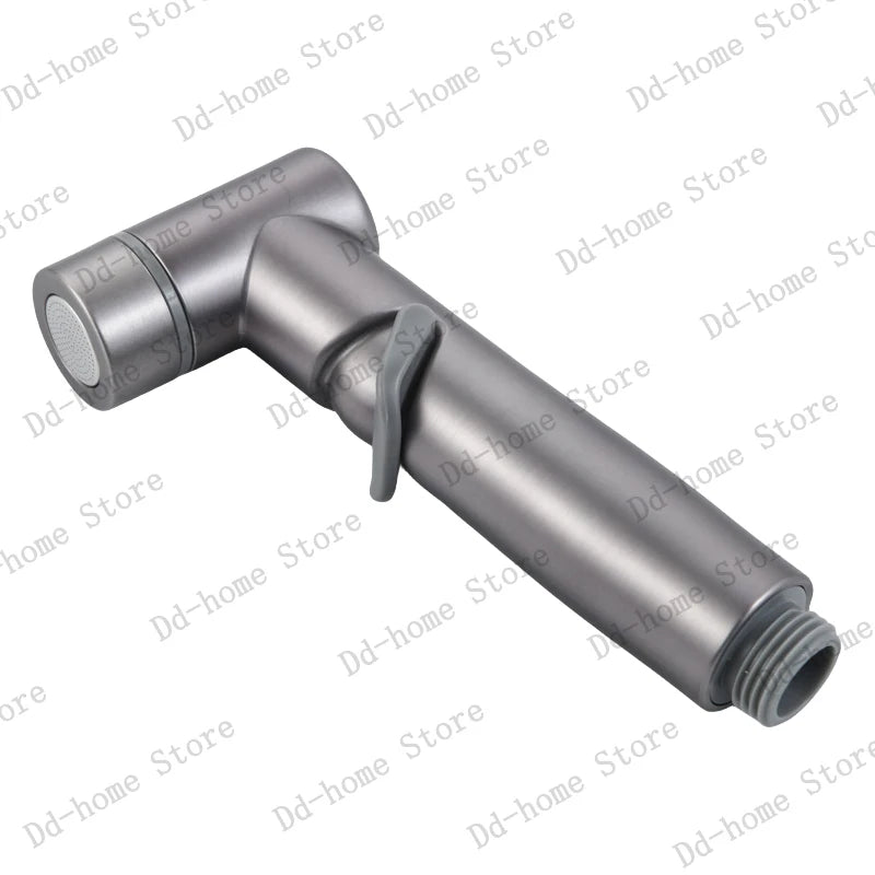 Handheld Bidet Spray Gun Portable High Pressure Bidet Spray Gun Set Bathroom Cleaning Women's Washing Toilet Accessories