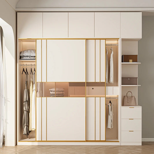 Drawer Organizer Wardrobe Doors Minimalist Open Closets Room Wardrobes Shelves Shelf Bedroom Armario De Ropa Furniture Home