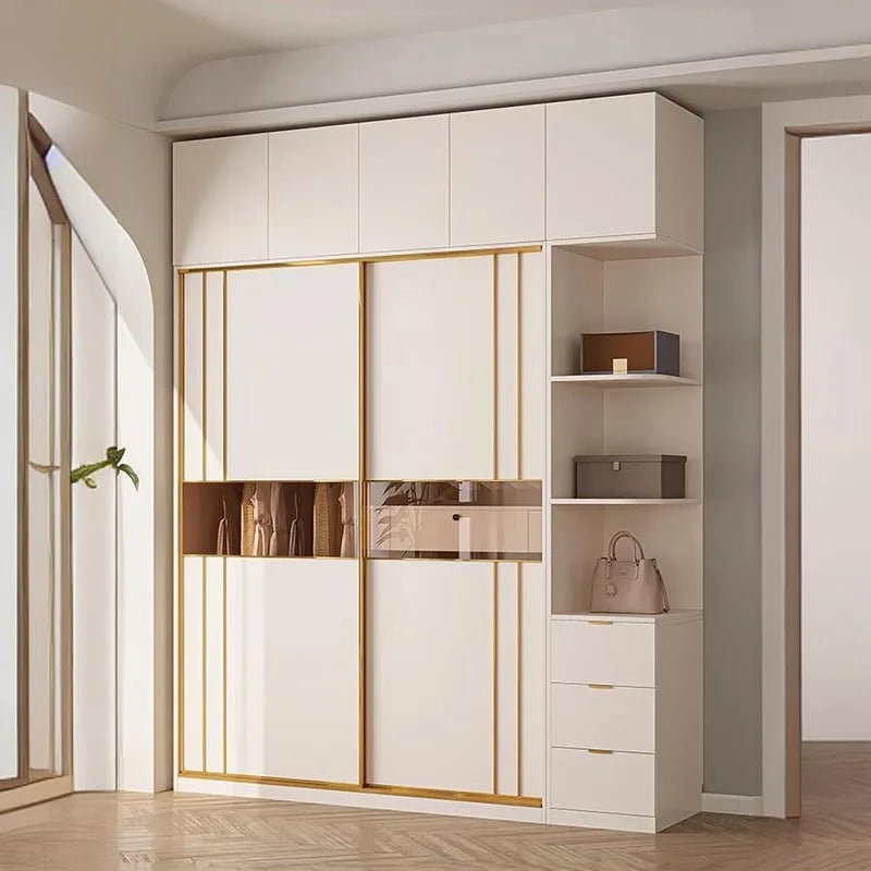 Drawer Organizer Wardrobe Doors Minimalist Open Closets Room Wardrobes Shelves Shelf Bedroom Armario De Ropa Furniture Home