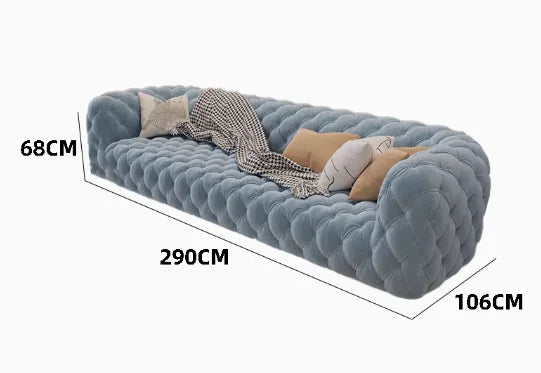 Indulge Opulent Comfort Elegant Italian Sofa Living Room Sofas Set Designed Relaxation Chic Canape Salon Mueble Home Aesthetics