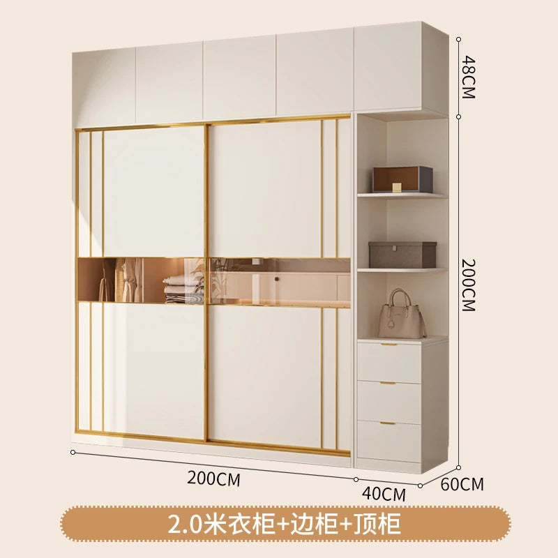 Drawer Organizer Wardrobe Doors Minimalist Open Closets Room Wardrobes Shelves Shelf Bedroom Armario De Ropa Furniture Home