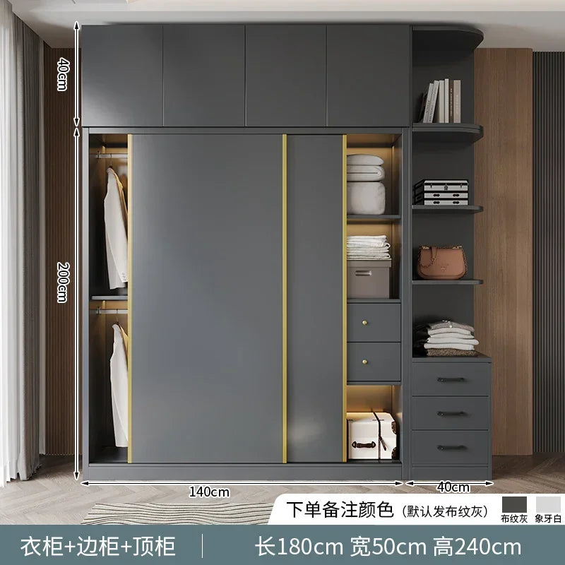 Clothes Girls Wardrob Storage Gold Black Cube Display Wardrobe European Multifunction Vitrinas Cristal Expositoras on sale
