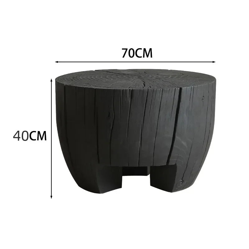 Entryways Luxury Design Coffee Table Living Room Center Nordic Coffee Table Modern Wooden Round Floor Table Basse Home Furniture