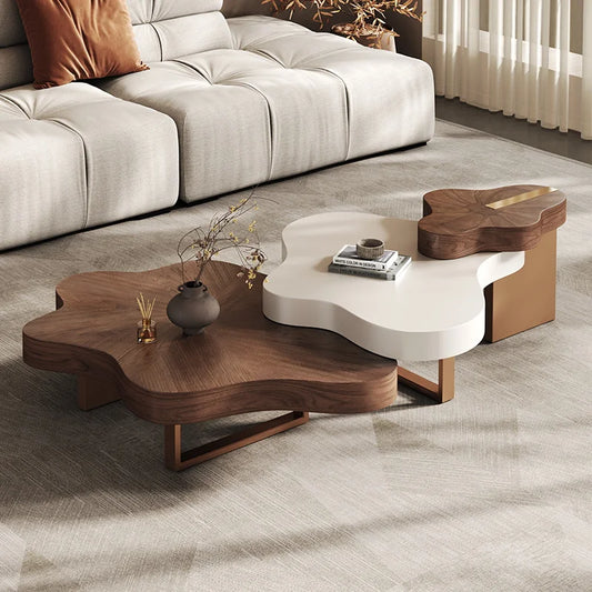 Modern Luxury Coffee Table Nordic Minimalist Unique Italian Coffee Table Mini Sweet Center Simple Metal Couchtisch Furniture