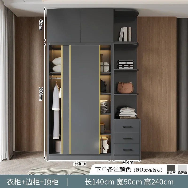 Clothes Girls Wardrob Storage Gold Black Cube Display Wardrobe European Multifunction Vitrinas Cristal Expositoras on sale