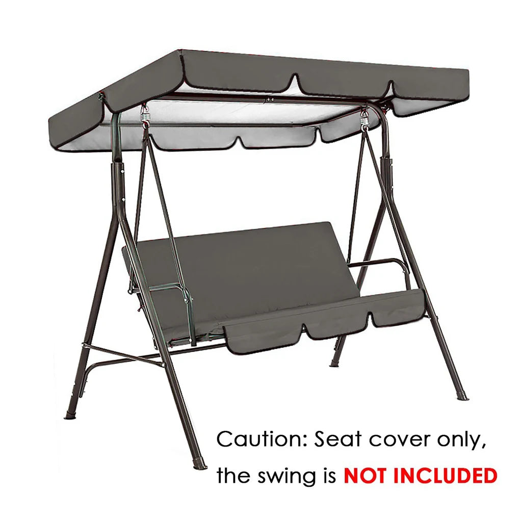 Outdoor Swing Chair Canopy Sunshade Swing Top Cover Garden Patio Furniture Dust Cover Courtyard Waterproof And Dustproof Cover