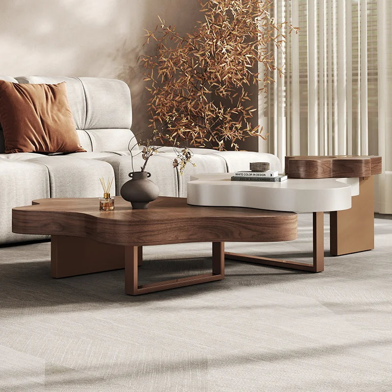 Modern Luxury Coffee Table Nordic Minimalist Unique Italian Coffee Table Mini Sweet Center Simple Metal Couchtisch Furniture