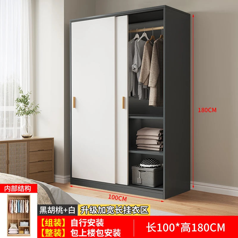 Drawers Shelves Closet Storage Organizer Bedroom Partitions Wardrobe Wooden Display Fabric Modern Guarda Roupa Home Furniture