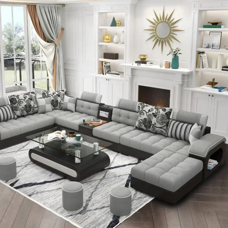 Couch Pouf Living Room Love Seat Futon Accent Corner Gaming Cloud Lounge Living Room Sofas Room Decor Muebles Salon Furniture
