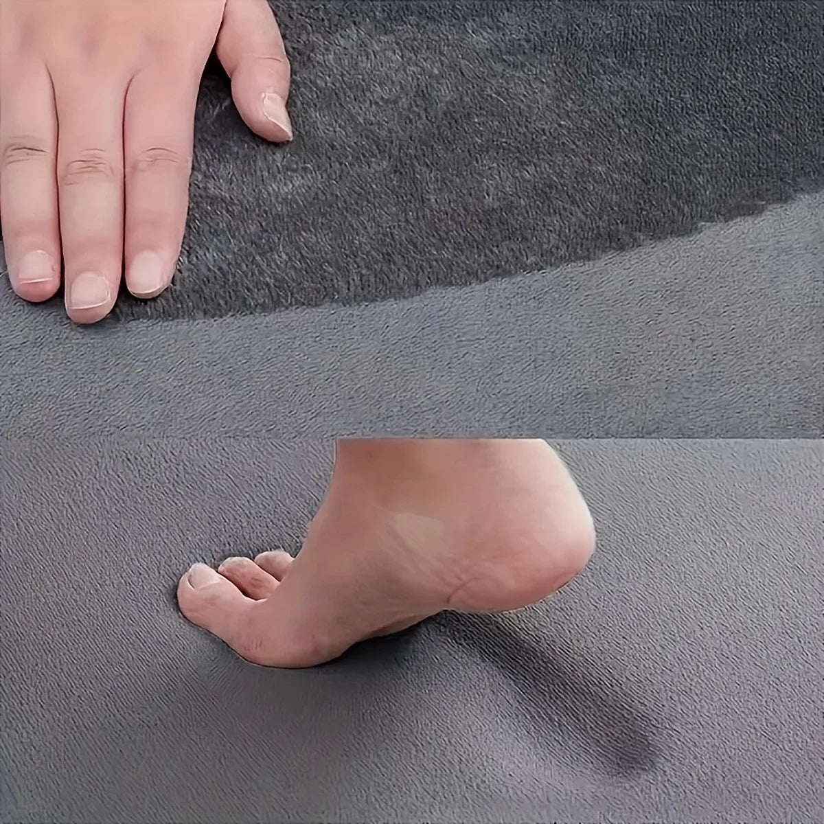 Thickened simple toilet absorbent foot mat carpet bathroom non-slip mat shower room mat household dirt-resistant door mat